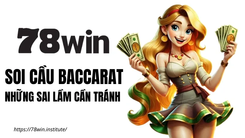 Soi cầu Baccarat 78WIN – Những sai lầm cần tránh